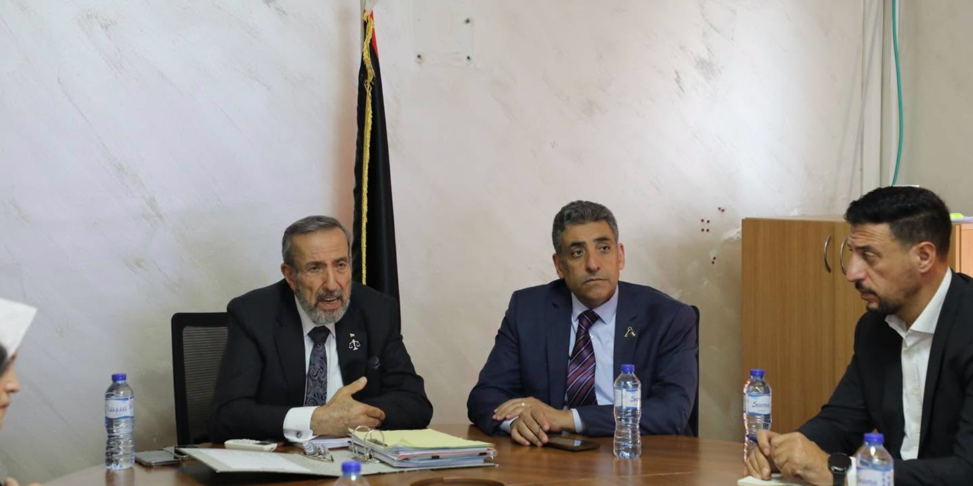 وزير العدل يجتمع مع اللجنة الدولية لشؤون المفقودين (ICMP)