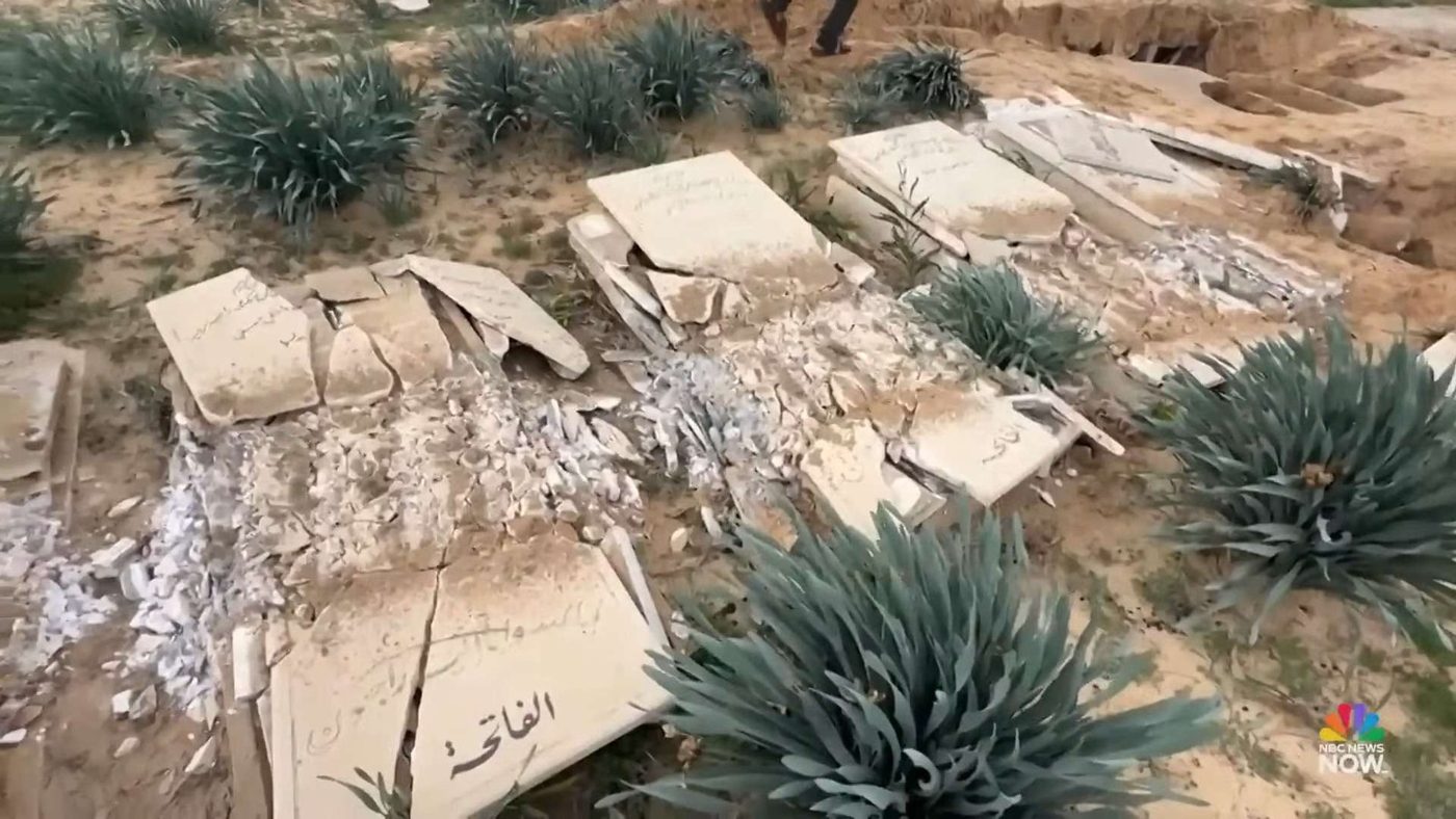 الدفن الطارئ والقبور غير المعلَّمة والمقابر المتضررة